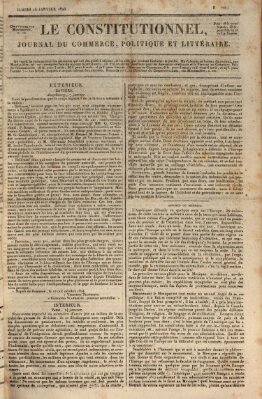 Le constitutionnel Samstag 15. Januar 1825