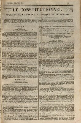 Le constitutionnel Freitag 28. Januar 1825