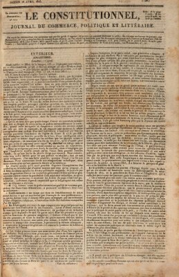 Le constitutionnel Samstag 16. April 1825