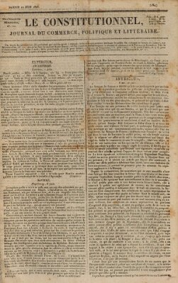 Le constitutionnel Samstag 11. Juni 1825