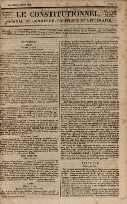 Le constitutionnel Mittwoch 22. Juni 1825