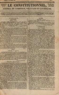 Le constitutionnel Samstag 8. Oktober 1825