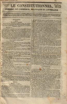 Le constitutionnel Montag 24. Oktober 1825