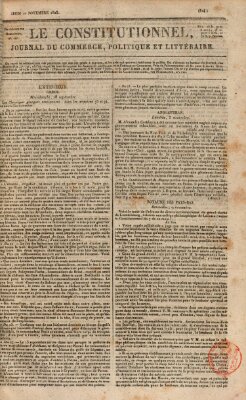 Le constitutionnel Donnerstag 10. November 1825