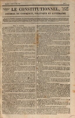 Le constitutionnel Dienstag 22. November 1825