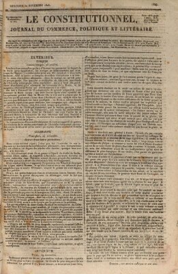 Le constitutionnel Mittwoch 30. November 1825