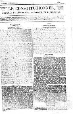 Le constitutionnel Mittwoch 15. Februar 1826