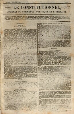 Le constitutionnel Dienstag 3. Oktober 1826
