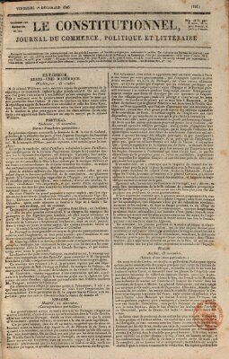 Le constitutionnel Freitag 1. Dezember 1826