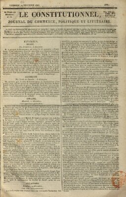 Le constitutionnel Freitag 22. Dezember 1826