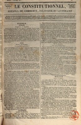 Le constitutionnel Dienstag 2. Januar 1827