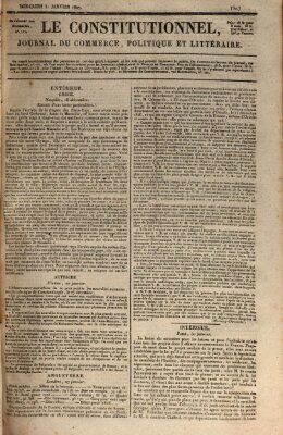 Le constitutionnel Mittwoch 31. Januar 1827