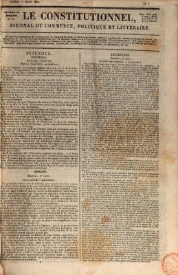 Le constitutionnel Montag 12. März 1827