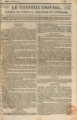Le constitutionnel Samstag 21. Juli 1827