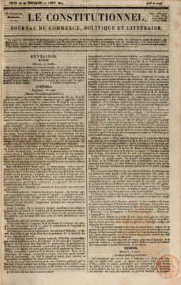 Le constitutionnel Freitag 17. August 1827