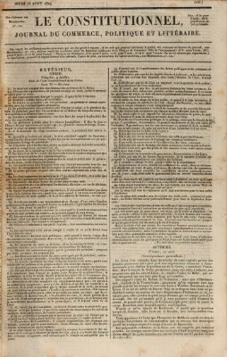 Le constitutionnel Donnerstag 23. August 1827