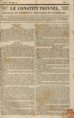 Le constitutionnel Donnerstag 18. Oktober 1827