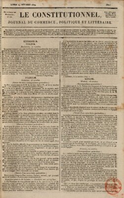 Le constitutionnel Montag 29. Oktober 1827
