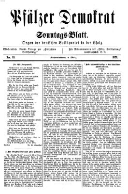 Deutscher Demokrat (Pfälzische Volkszeitung) Sonntag 6. März 1870