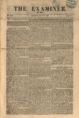 Examiner Sonntag 29. Juli 1838