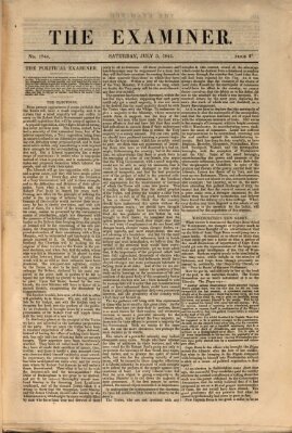 Examiner Samstag 3. Juli 1841