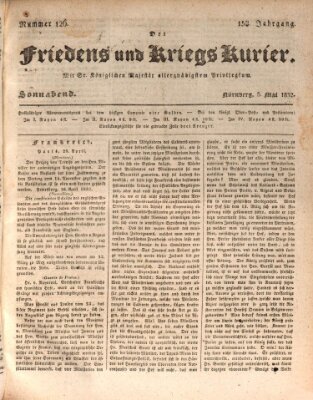 Der Friedens- u. Kriegs-Kurier (Nürnberger Friedens- und Kriegs-Kurier) Samstag 5. Mai 1832