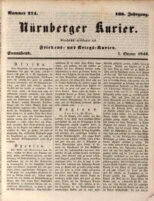 Nürnberger Kurier (Nürnberger Friedens- und Kriegs-Kurier)