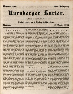 Nürnberger Kurier (Nürnberger Friedens- und Kriegs-Kurier)