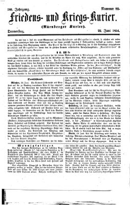 Nürnberger Friedens- und Kriegs-Kurier Donnerstag 22. Juni 1854