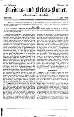 Nürnberger Friedens- und Kriegs-Kurier Mittwoch 5. Juli 1854