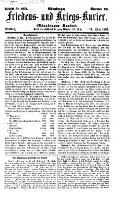 Nürnberger Friedens- und Kriegs-Kurier Montag 11. Mai 1857