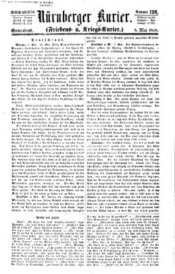 Nürnberger Kurier (Nürnberger Friedens- und Kriegs-Kurier) Samstag 8. Mai 1858