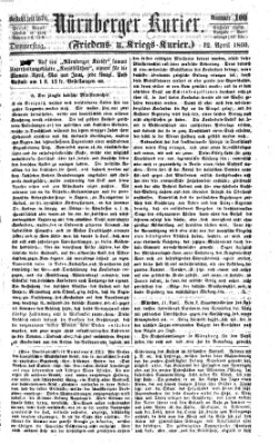 Nürnberger Kurier (Nürnberger Friedens- und Kriegs-Kurier) Donnerstag 12. April 1860