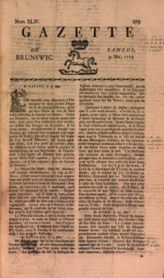 Gazette de Brunswig Samstag 31. Mai 1755