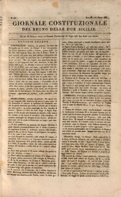 Giornale del Regno delle Due Sicilie Donnerstag 22. März 1821