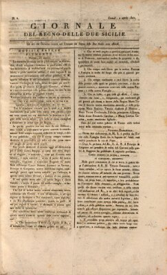 Giornale del Regno delle Due Sicilie Montag 2. April 1821