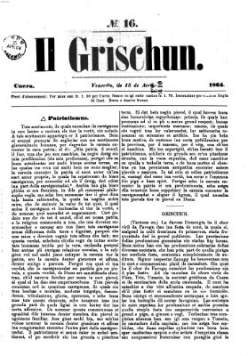 I Grischun Freitag 15. April 1864