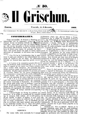 I Grischun Freitag 9. Dezember 1864