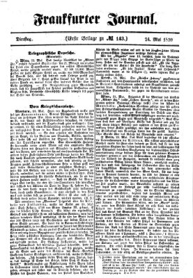 Frankfurter Journal Dienstag 24. Mai 1859