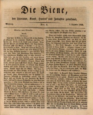 Würzburger Journal Sonntag 1. Dezember 1833