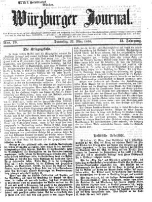 Würzburger Journal Donnerstag 22. März 1866
