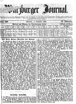 Würzburger Journal Mittwoch 5. Dezember 1866