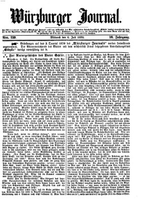 Würzburger Journal Mittwoch 6. Juli 1870