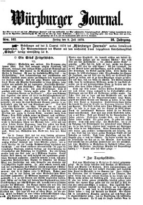 Würzburger Journal Freitag 8. Juli 1870