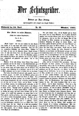 Der Schatzgräber (Bayerische Landbötin) Mittwoch 24. April 1861