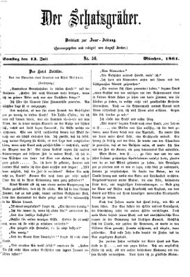 Der Schatzgräber (Bayerische Landbötin) Samstag 13. Juli 1861