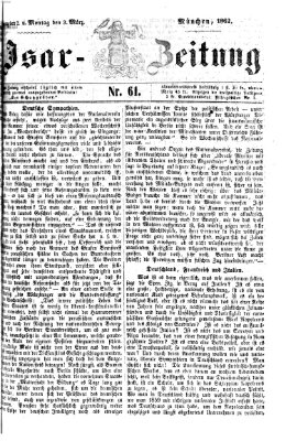 Isar-Zeitung (Bayerische Landbötin) Sonntag 2. März 1862