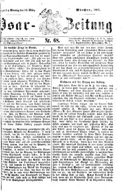 Isar-Zeitung (Bayerische Landbötin) Sonntag 9. März 1862