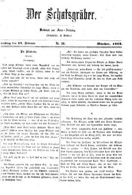 Der Schatzgräber (Bayerische Landbötin) Samstag 22. Februar 1862