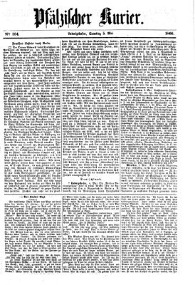 Pfälzischer Kurier Samstag 5. Mai 1866